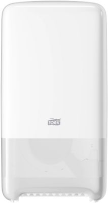 Dévidoir de papier toilette Tork T6 Midi Plastique Verrouillable Blanc 18,4 x 14 x 34,4 cm