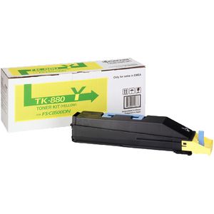 Toner Kyocera TK-880Y D’origine 1T02KAANL0 Jaune