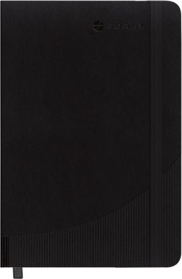 Cahier Foray Classic Noir A4 Couverture souple Ligné 80 Feuilles