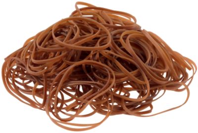 Élastiques en caoutchouc OFFICE FACTORY 80 x 3 mm 50 mm Vert 500 g 500 g