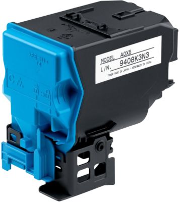 Toner Konica Minolta D'origine TNP22C Cyan A0X5452
