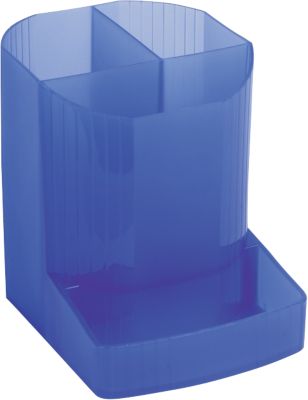 Boîtier pour stylos Exacompta Mini-Octo Linicolor Bleu glacier 9 x 11,1 x 12,3 cm