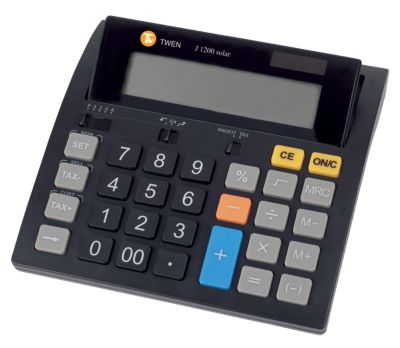 Calculatrice de bureau Triumph-Adler J1200 12 chiffres Noir