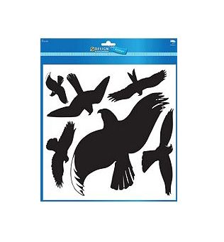 Étiquettes en forme d’oiseaux Avery 4485 Noir 6 Étiquettes par paquet
