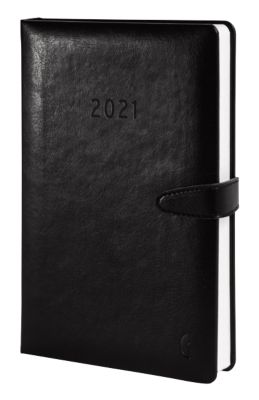 Agenda Chronoplan Business Edition A5 2020-21 Noir 1 jour par page