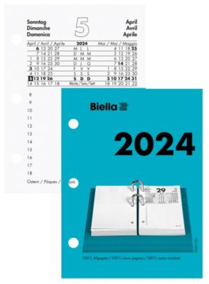 Bloc mensuel de table 1 Jour par page 2021 Blanc