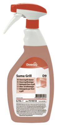 Nettoyant pour four Suma Grill D9 2 Unités de 750 ml