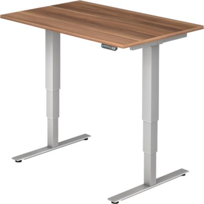 Bureau assis-debout Hammerbacher Ergonomic Aktiv XDSM 12/Z/S Prune 1 200 x 800 x 635 mm