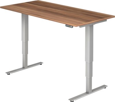 Bureau assis-debout Hammerbacher Egonomic Aktiv XDSM 16/Z/S Prune 1 600 x 800 x 635 mm
