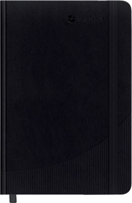Cahier Foray Classic Noir A4 Couverture rigide Quadrillé 80 feuilles