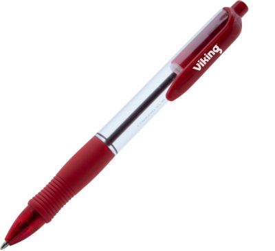 Stylo bille rétractable Foray Comfort RT-M Rouge Rétractable