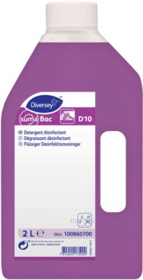Nettoyant toute surface Diversey D10 Rose 2 L