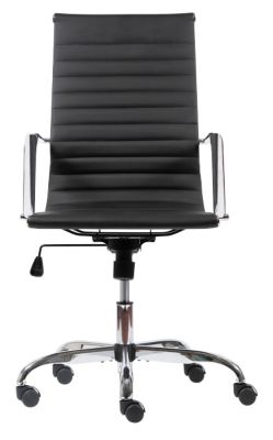 Fauteuil de direction Realspace Freja Cuir reconstitué Noir