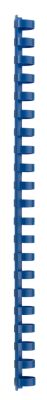 Reliures à anneaux Plastique GBC Bleu 16 mm 145 Feuilles A4 100 Unités