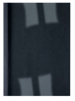 Couvertures de reliure thermique ThermaBind GBC A4 PVC, LeatherGrain 150 microns 3 mm Noir 100 Unités