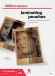 Pochettes de plastification à chaud Office Depot Brillant 150 µm Transparent 100 Unités