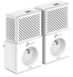 Adaptateurs réseau CPL 1000Mbps TP LINK TL PA7010P Kit   2 Unités