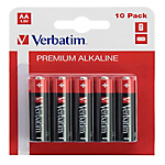 Batterie alcaline Verbatim AA 10 unità
