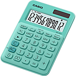 Calcolatrice da tavolo Casio MS 20UC GN 12 cifre verde