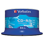 CD R Verbatim 52x 700 mb 50 unità