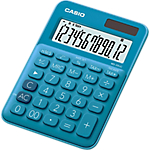Calcolatrice da tavolo Casio MS 20UC BU 12 cifre blu