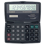 Calcolatrice tascabile Casio SL 210TE 10 cifre nero