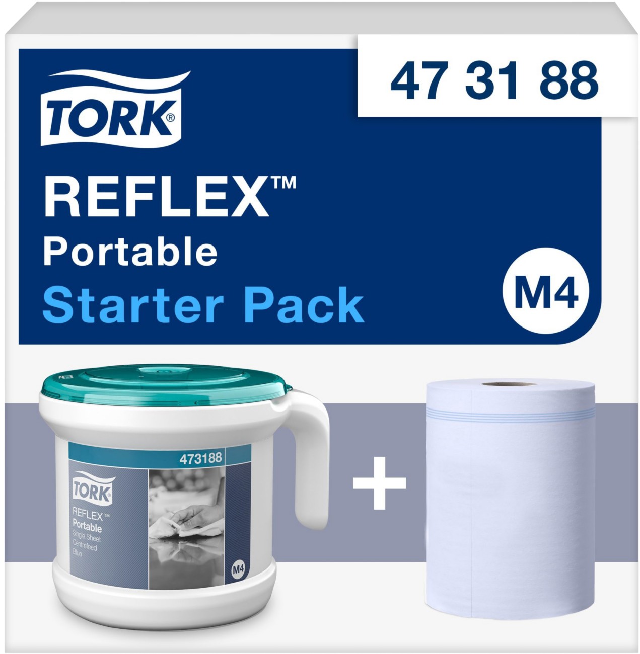 Tork  Reflex Portable Centrefeed Dispenser System Ref - Image 5