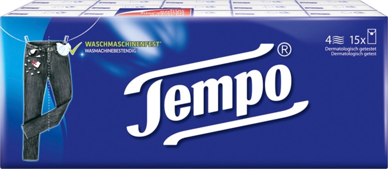 Thumbnail - Tempo Taschentücher ohne Menthol 5404 15x10 St Tücher