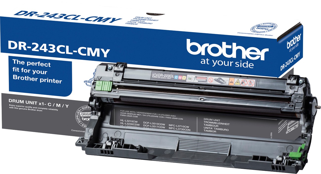 Brother DR-243CL Original Trommel Schwarz, Cyan, Magenta, Gelb Schwarz, Cyan, Magenta, Gelb