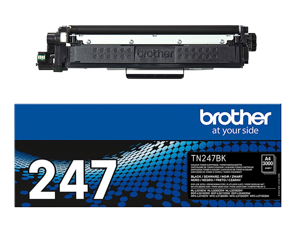 Brother TN-247BK Original Tonerkartusche Schwarz Schwarz