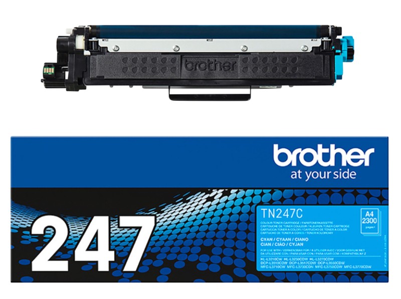 Thumbnail - Brother TN-247C Original Tonerkartusche Cyan