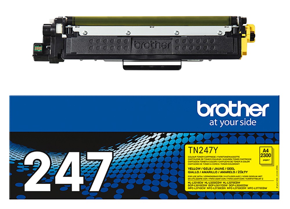 Brother TN-247Y Original Tonerkartusche Gelb Gelb