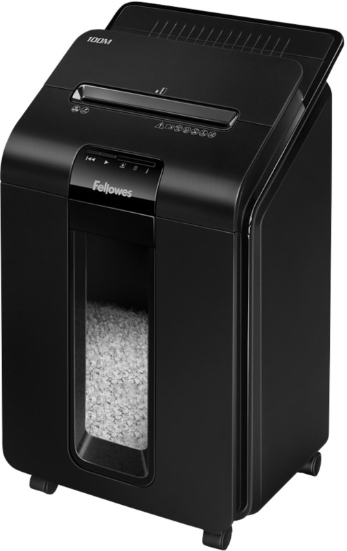 Fellowes AutoMax 100M Aktenvernichter 100 Blatt Minischnitt Sicherheitsstufe P-4 23 L