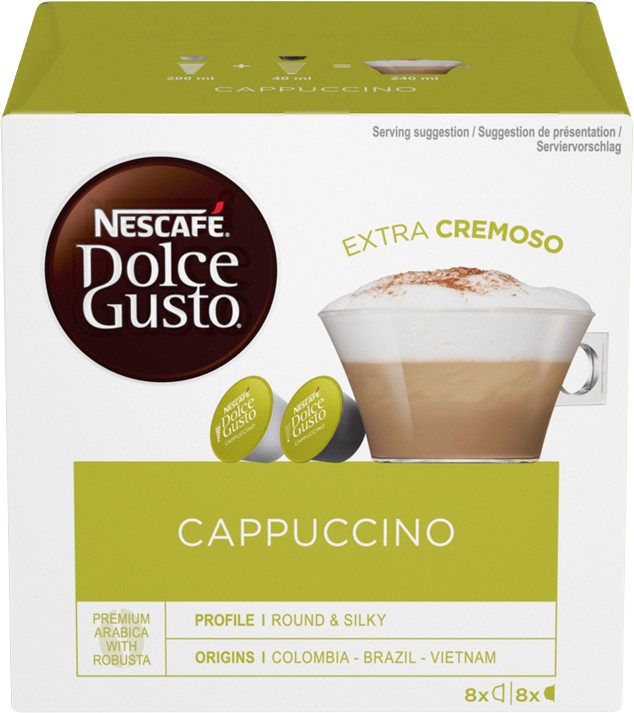 NESCAFE Dolce Gusto Cappuccino - Pack of 8