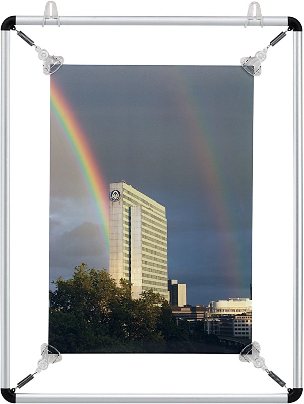 Franken Spannrahmen DIN A3 Silber 39,7 x 52 cm