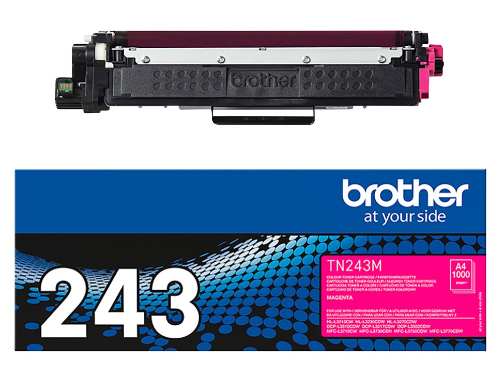 Brother TN-243M Original Tonerkartusche Magenta