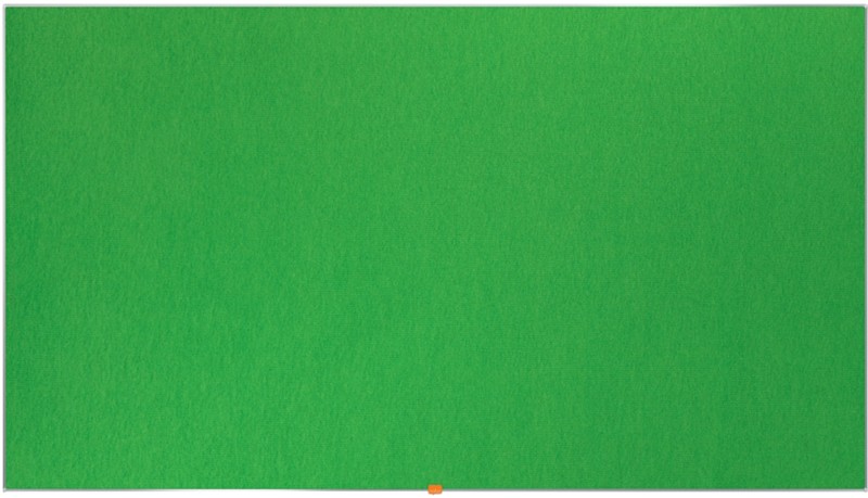 Nobo Widescreen 85-inch Felt Noticeboard, Green