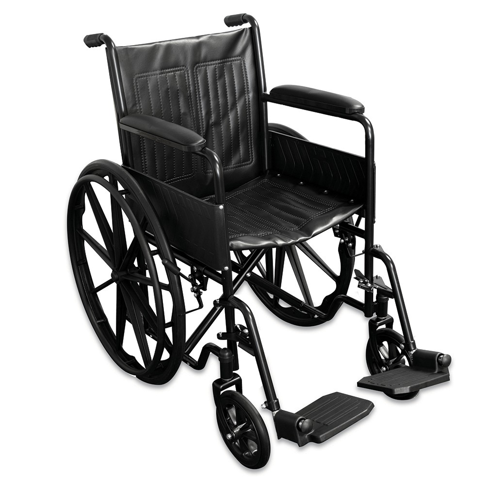 Reliance Medical Self-Propelled Folding Wheelchair Code Red 46 (W) X 42 (D) X 90 (H) Cm