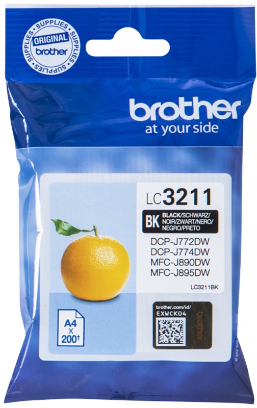 Brother LC-3211BK Original Tintenpatrone Schwarz