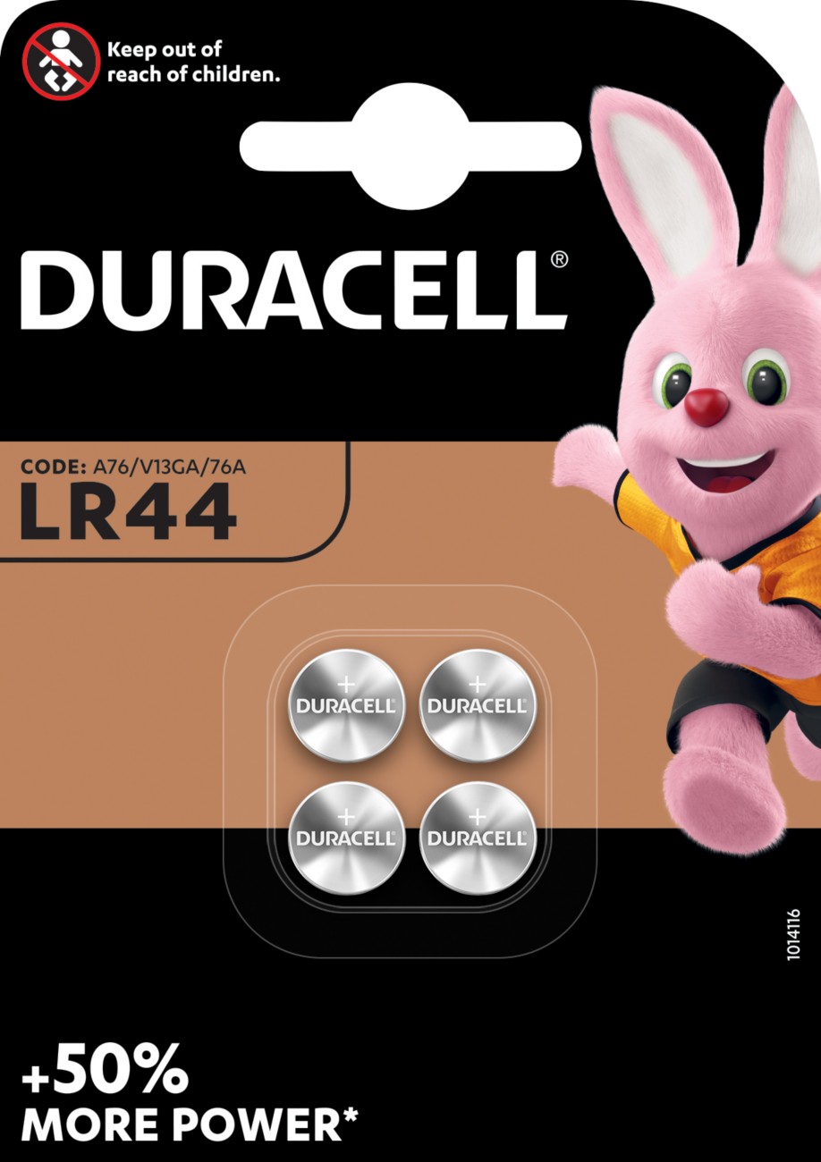 Duracell LR44 Batteries - 4 Pack - Specialty Alkaline Button Batteries - 1.5V - Image 6