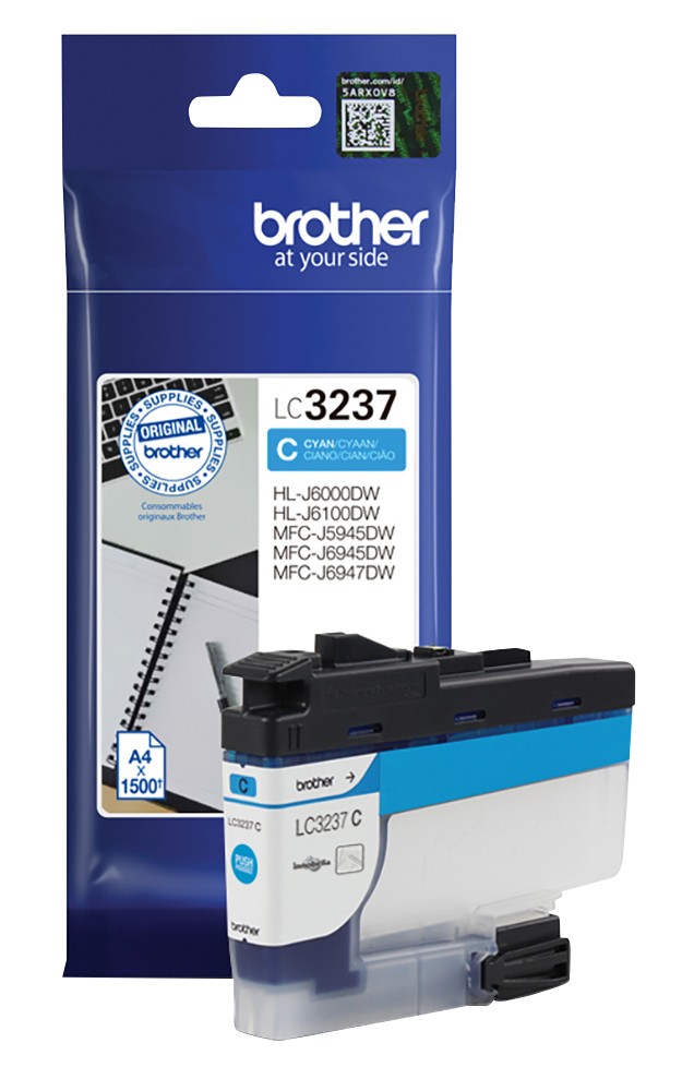 Brother LC3237C Original Tintenpatrone Cyan