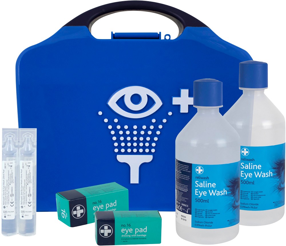Reliance Medical Double Eye Wash Station Aura Box