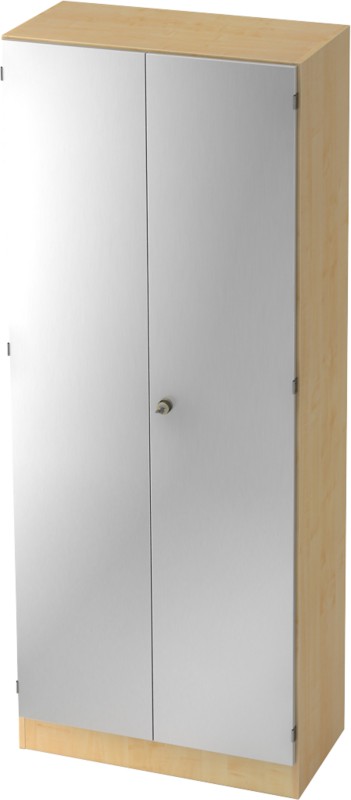 Thumbnail - Hammerbacher Flügeltürenschrank Holz, Melaminharzbeschichtete Spanplatte 4 Fachböden 8.000 x 420 x 20.004 mm Ahorn Braun...