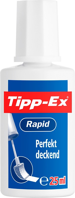 Tipp-Ex Korrekturfluid Rapid Weiß 25 ml