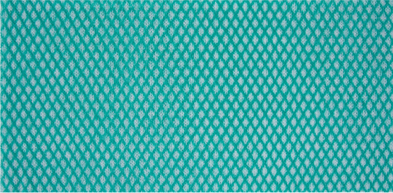 Robert Scott Pl (Polyester), Viscose Cleaning Wipes Green 60 X 30 Cm 104023Green Pack Of 50