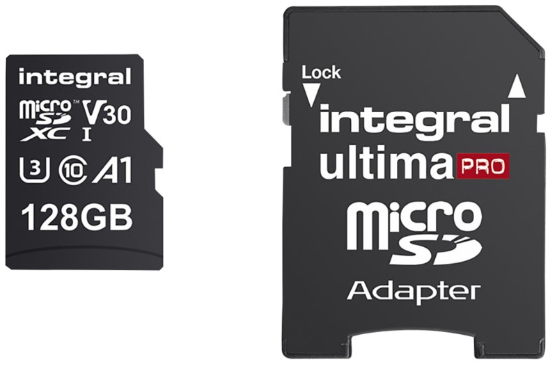 Integral Micro SDXC Flash-Speicherkarte UltimaPRO V30 128 GB