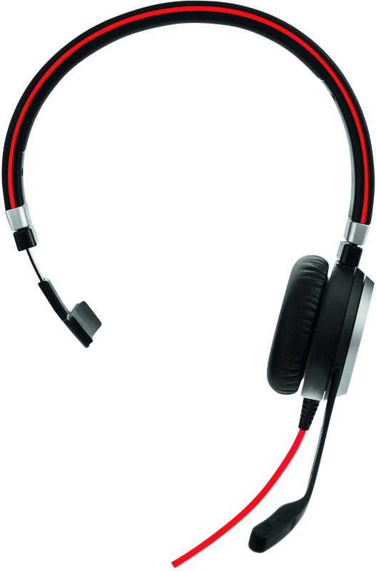 Jabra Evolve 40 MS Telefon-Headset Mit Kabel Über Kopf Geräuschunterdrückung USB Typ A 3,5 mm Buchse Mit Mikrofon Schwar...