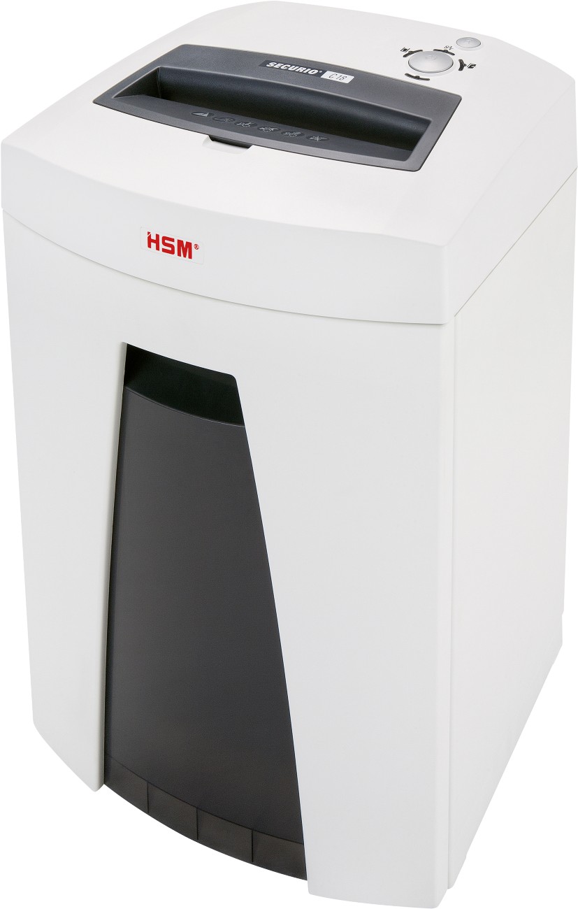 Hsm Securio Shredder 7 Sheets Cross Cut Security Level P-5 25 L C18