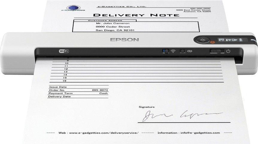 Epson WorkForce DS-80W Mobile Business Scanner Wireless Wi-Fi 600x600 DPI - Image 3