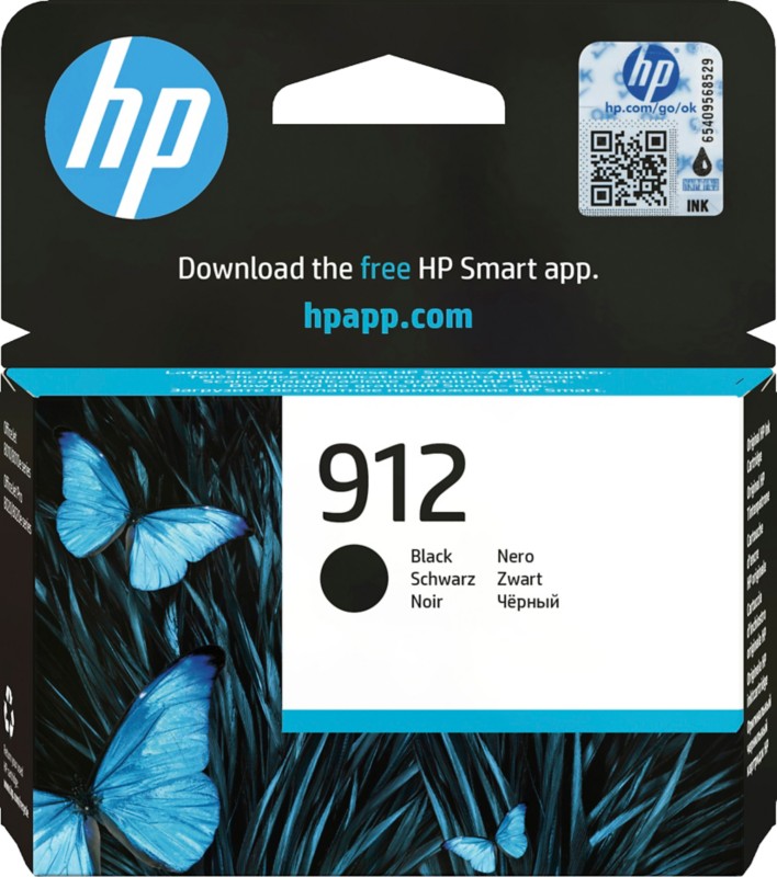 HP 912 Original Tintenpatrone 3YL80AE Schwarz